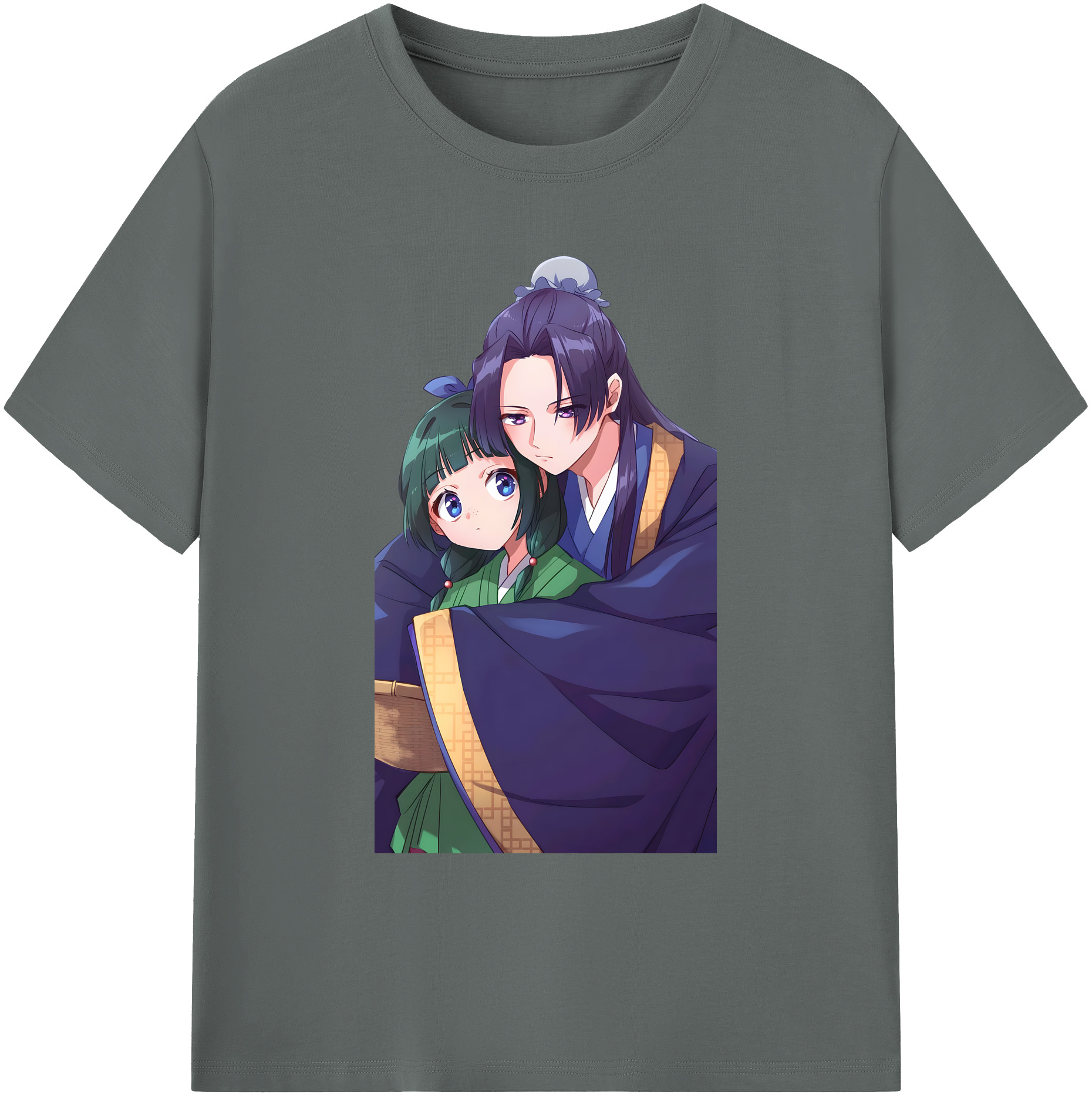 （画像用） 薬屋のひとりごと The Apothecary Diaries 綿100％ メンズ半袖Tシャツ｜肌触りやわらか＆通気性